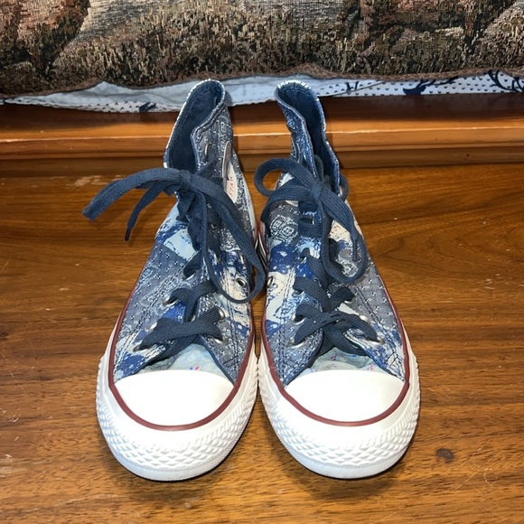 Women’s size 7 converse high tops - Picture 2 of 7